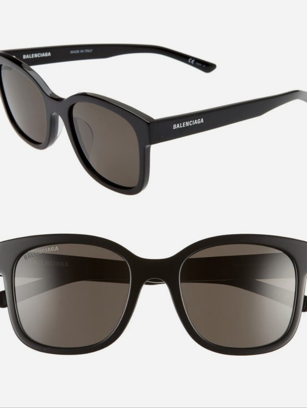 Balenciaga 52mm Polarized Square Sunglasses - Picture 12 of 14
